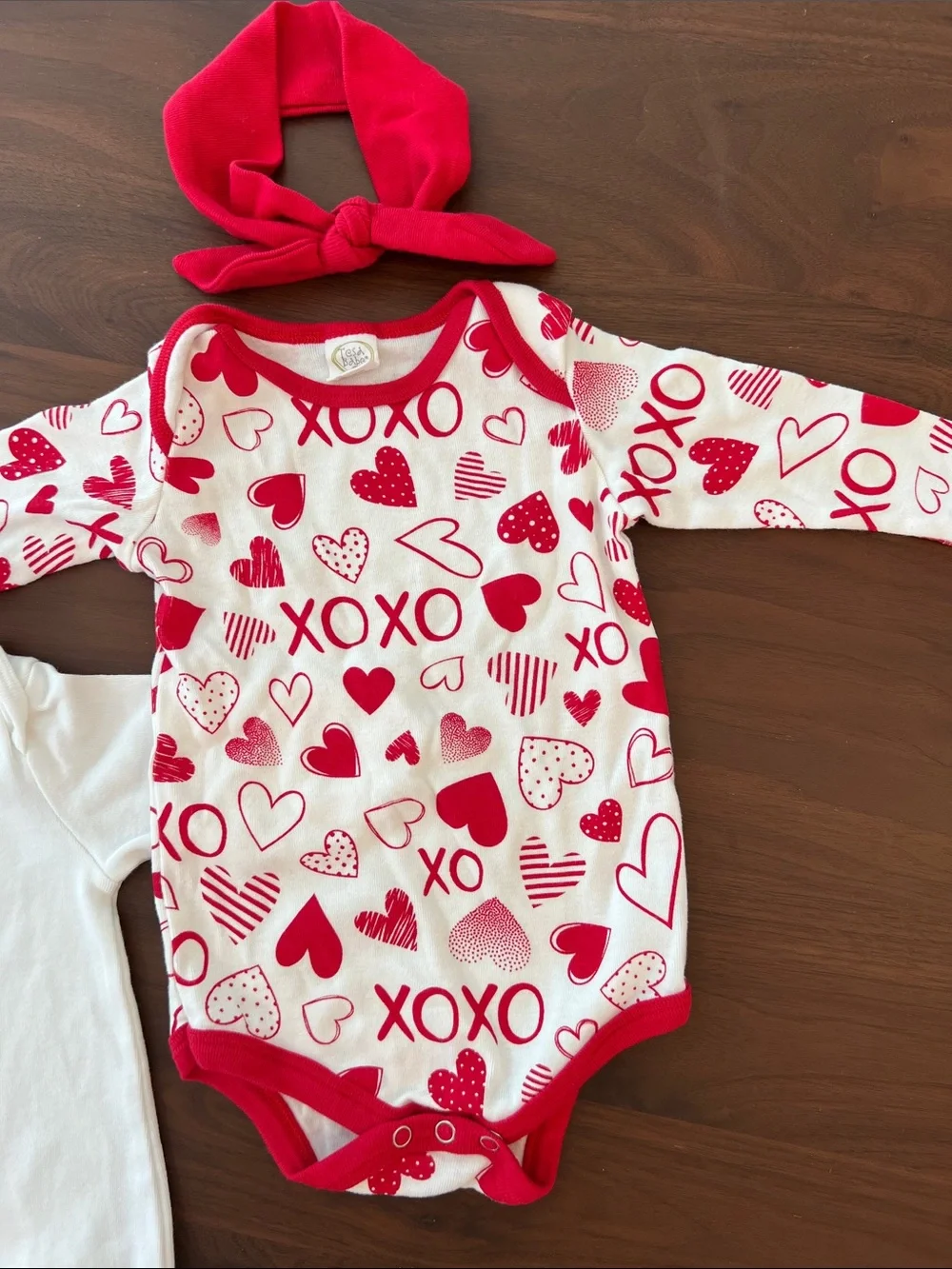 Tesa Babe holiday bundle— Valentine's  Bodysuit and Halloween One Piece, 6-12 mo
